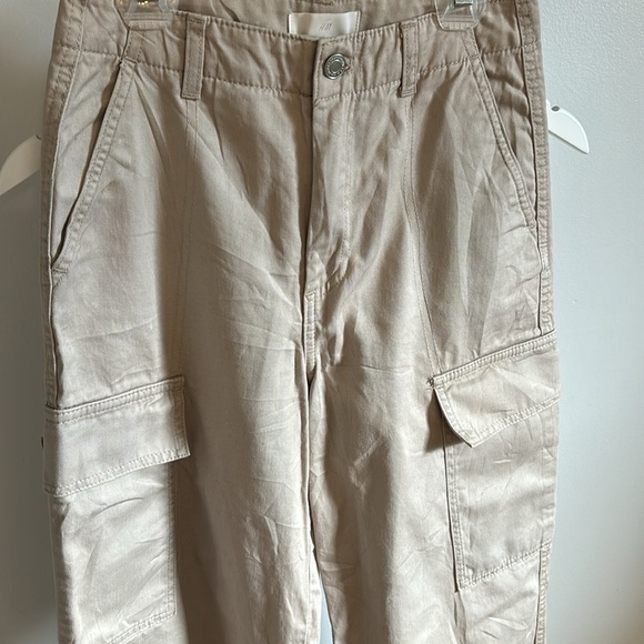 H&M cotton wide leg cargos. - Picture 2 of 8